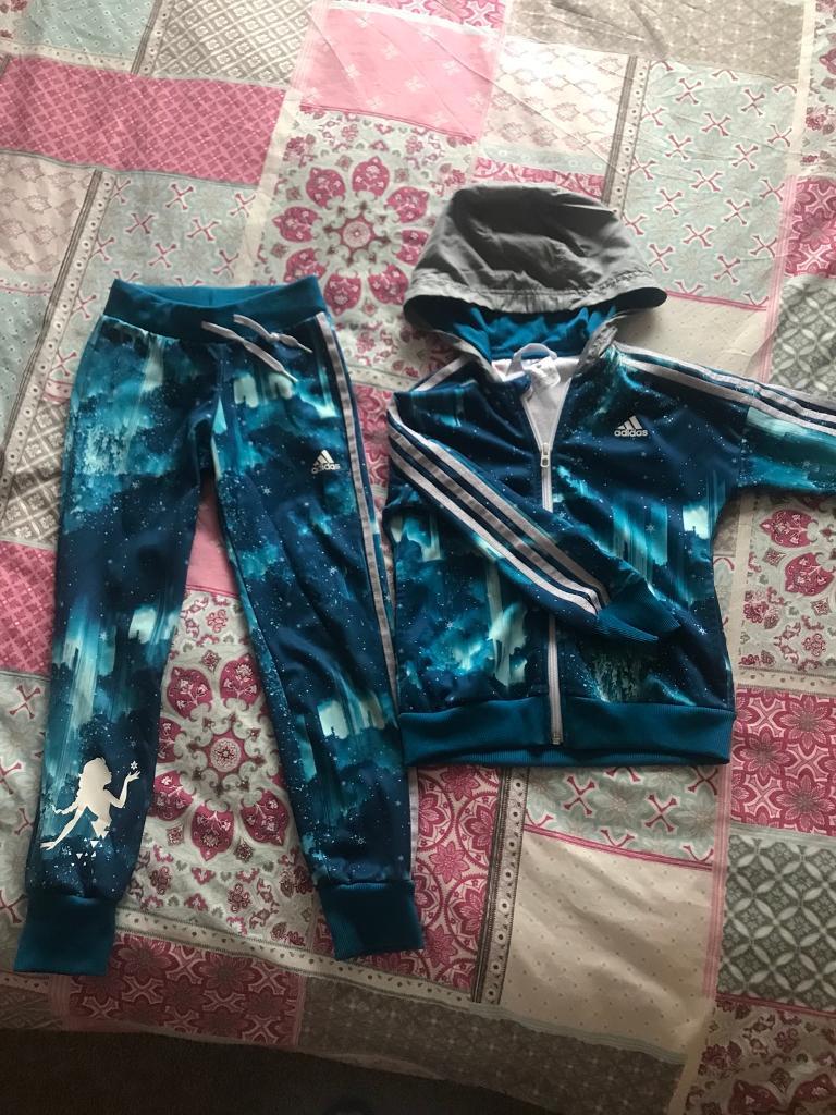 frozen adidas tracksuit